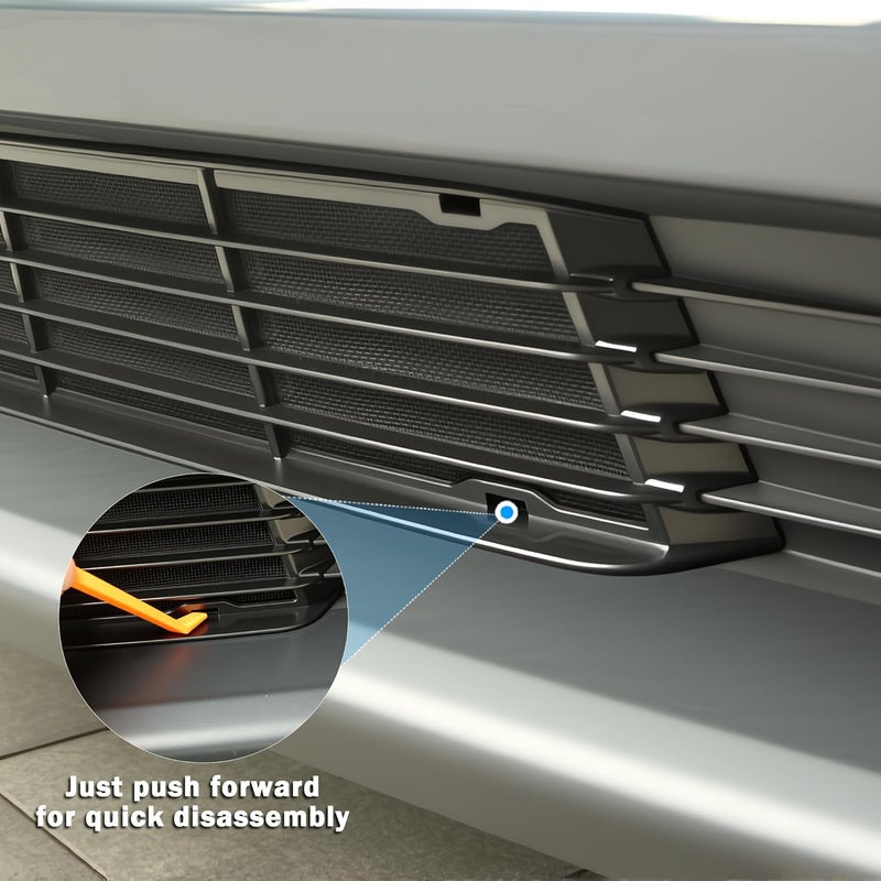 Arcoche Air filters Grille Mesh Inserts for New 2025 2026 Tesla Model Y Front Air Inlet Vent Grille Cover Replacement for New Model Y Juniper Accessories (Launch Series) - Image 3